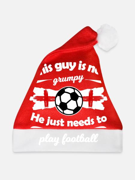 Die England Fans - Weihnachtsmütze - Rot