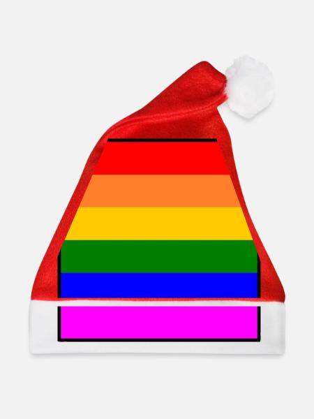 Lgbtq - Weihnachtsmütze - Rot