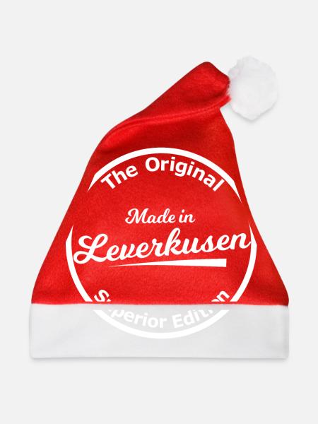 Die Weltstadt Leverkusen - Weihnachtsmütze - Rot