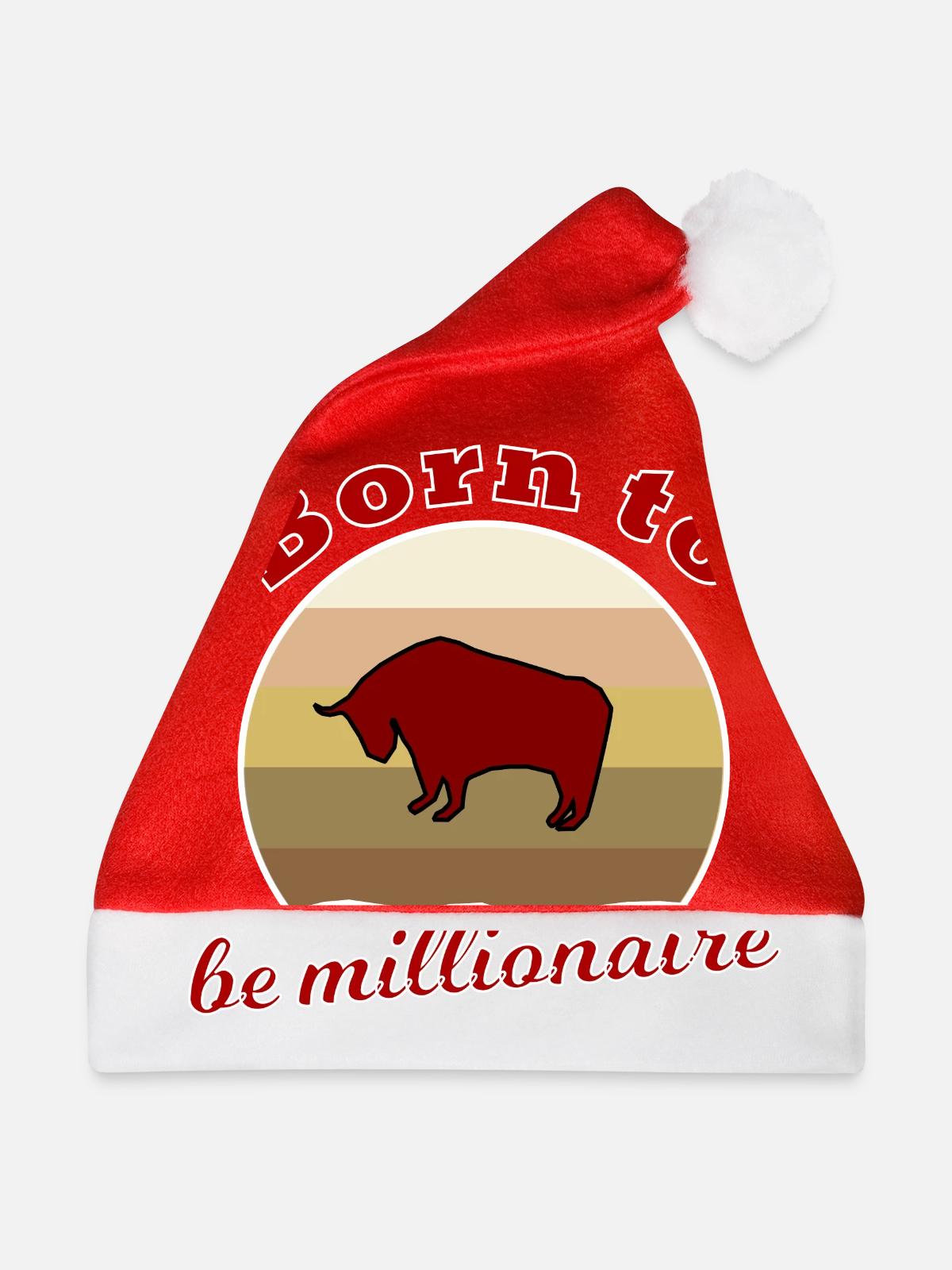 Der nächste Millionär - Weihnachtsmütze - Rot - Vorne