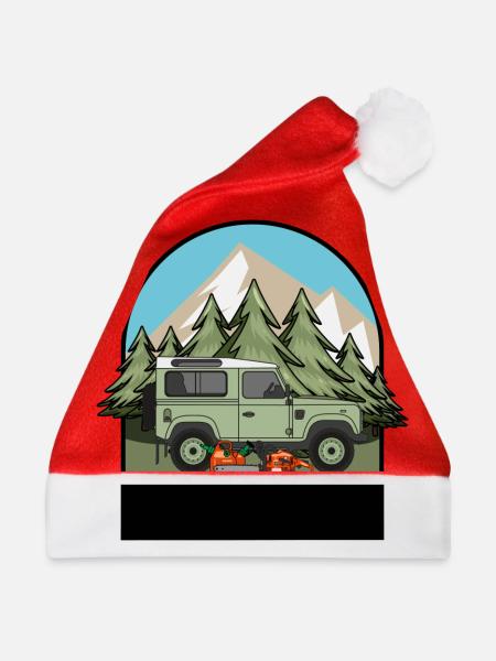 Lumberjack - Dein Name - Weihnachtsmütze - Rot
