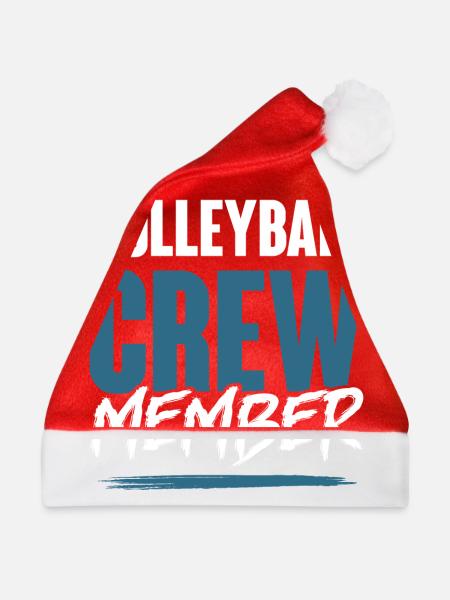 Volleyball Crew - Weihnachtsmütze - Rot