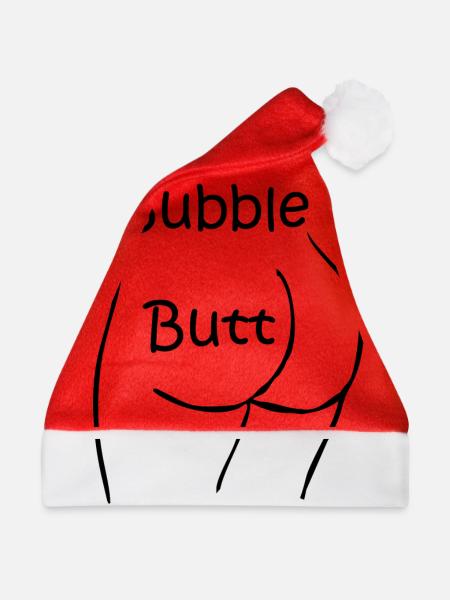 Poformen - Bubble Butt - Weihnachtsmütze - Rot
