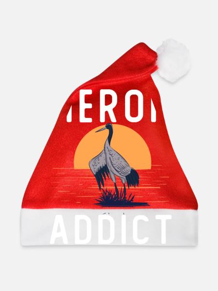 Heron Addict - Weihnachtsmütze - Rot