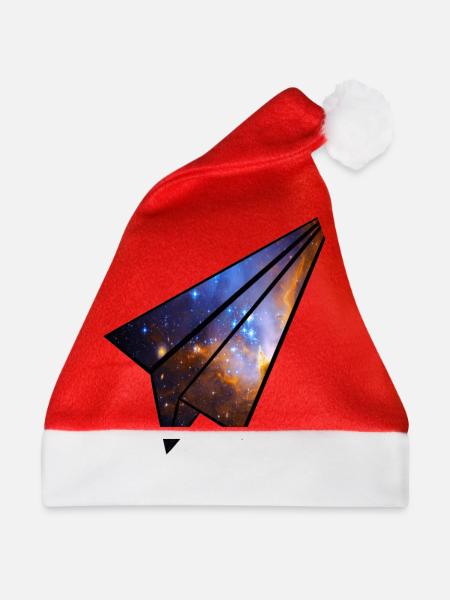 Papierflieger Universum - Weihnachtsmütze - Rot