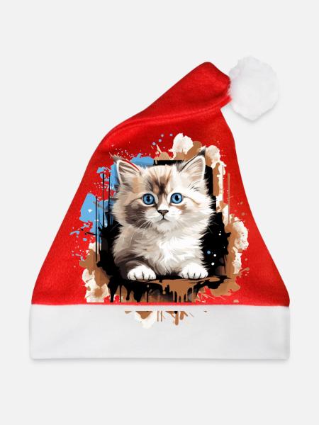 Ragdoll - Weihnachtsmütze - Rot
