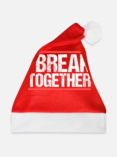I break together Denglisch - Weihnachtsmütze - Rot
