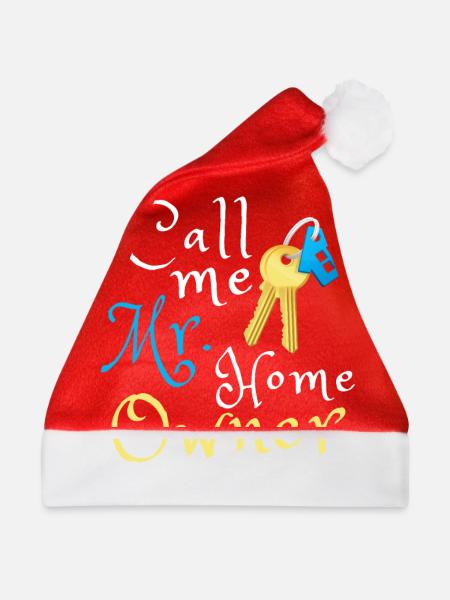Mr. Home Owner - Weihnachtsmütze - Rot