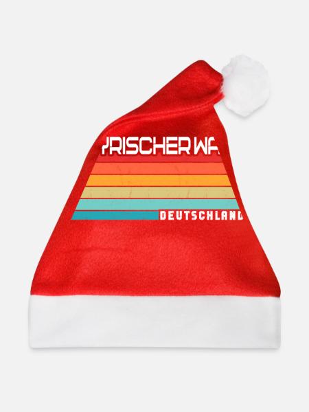 Bayrischer Wald - Weihnachtsmütze - Rot
