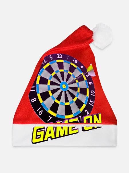 Dartbrettspiel Ein - Gelb - Weihnachtsmütze - Rot