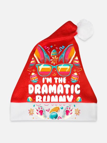 I'm The Dramatic Bunny - Weihnachtsmütze - Rot