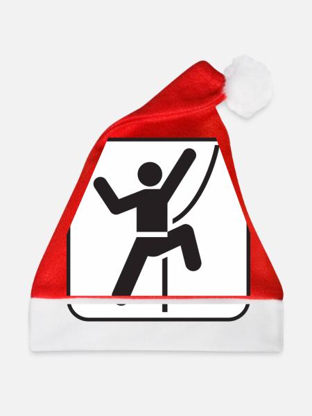 SeilKlettern - Weihnachtsmütze - Rot