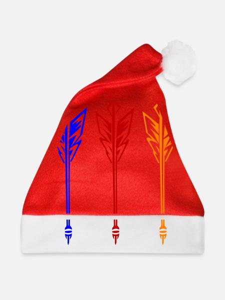 Darts Symbol Dartpfeil - Weihnachtsmütze - Rot
