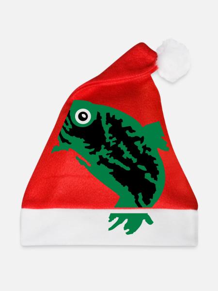 Forelle / Trout (3c) - Weihnachtsmütze - Rot