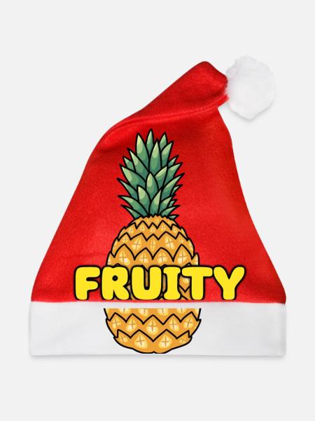 FRUITY ANANAS - Weihnachtsmütze - Rot