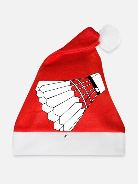 Federball - Weihnachtsmütze - Rot