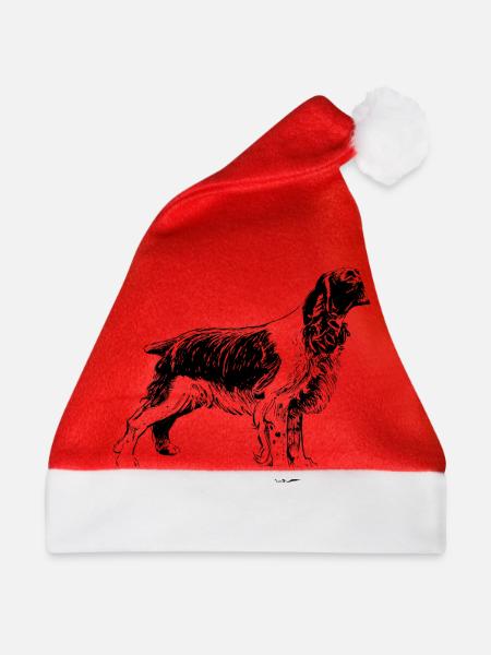 Jagdhund - Weihnachtsmütze - Rot
