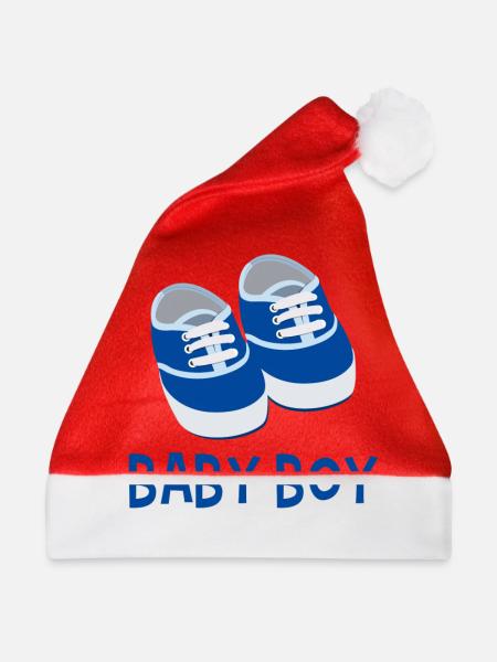 Baby Boy - Weihnachtsmütze - Rot