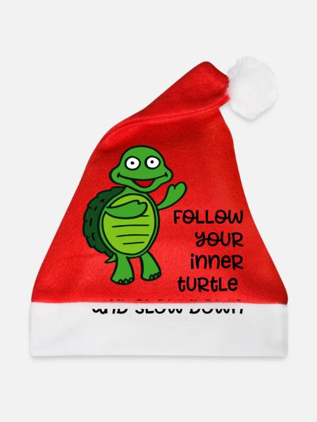 langsam - Weihnachtsmütze - Rot