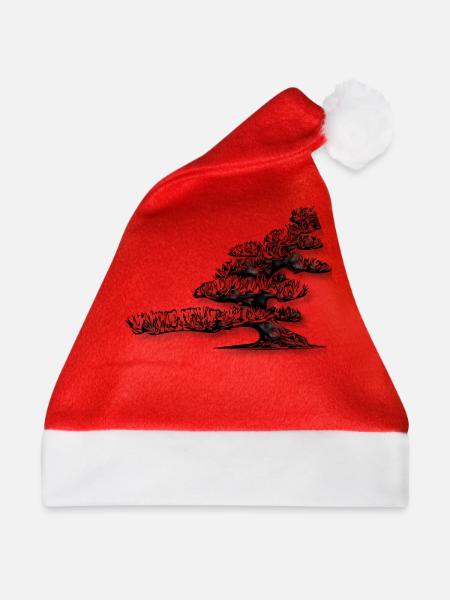 Bonsai - Weihnachtsmütze - Rot