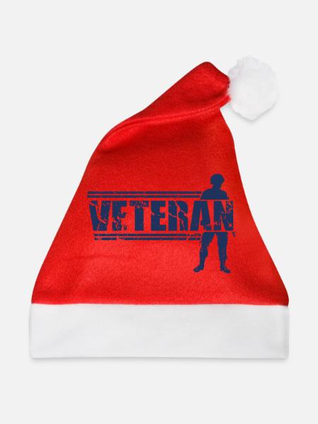 Veteranen - Weihnachtsmütze - Rot