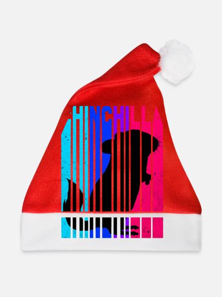Chinchilla - Weihnachtsmütze - Rot