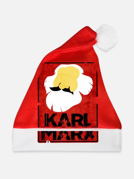 Kommunismus Lenin Marx Klassenkampf Sozial - Weihnachtsmütze - Rot - Vorne