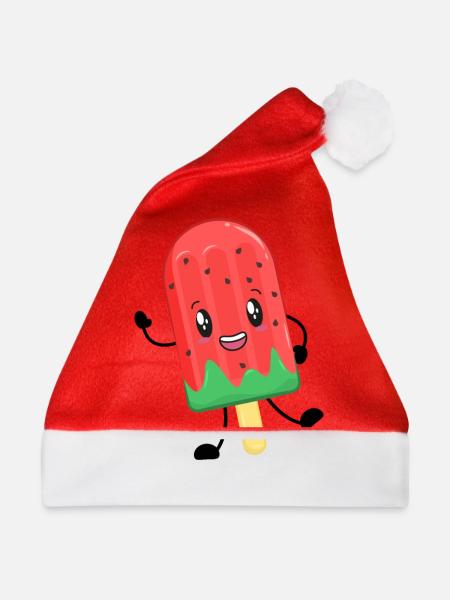 Eis am Stiel - Weihnachtsmütze - Rot