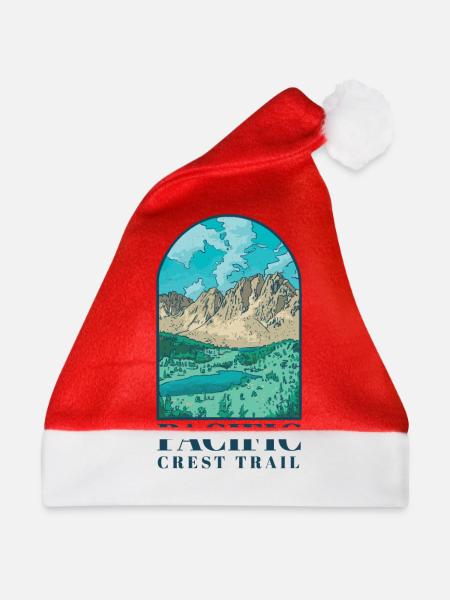 Pacific Crest Trail - Weihnachtsmütze - Rot