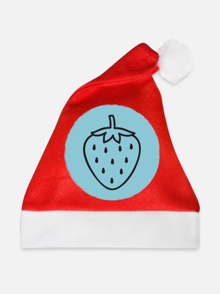 Erdbeere - Weihnachtsmütze - Rot