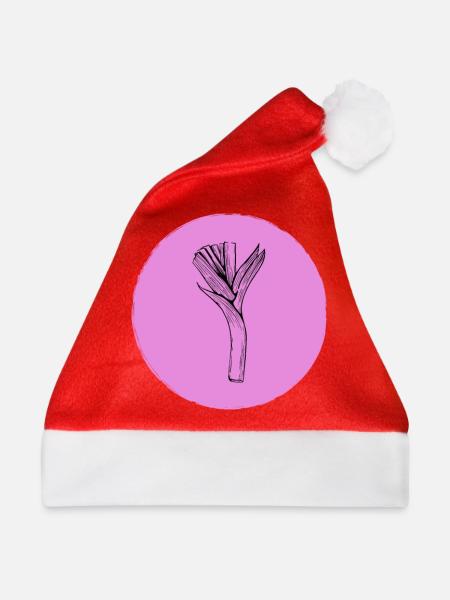 Lauch - Weihnachtsmütze - Rot