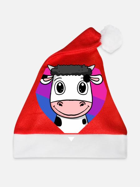 Bisexuell Kuh Geschenk - Weihnachtsmütze - Rot