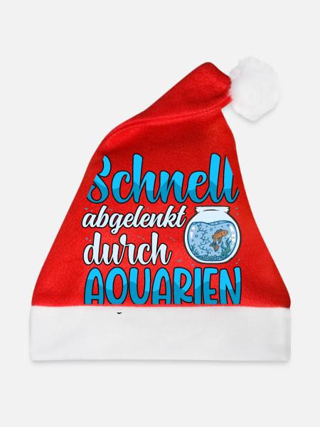 Aquarianer - Weihnachtsmütze - Rot