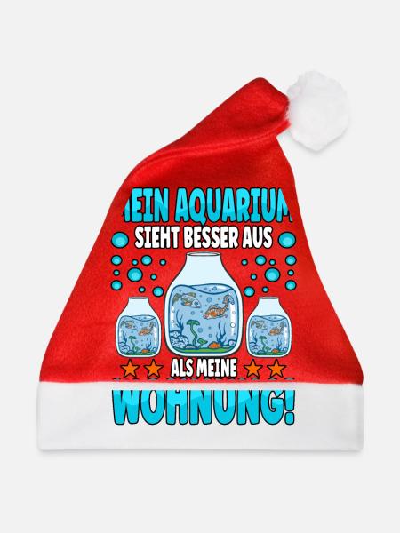 Aquarianer - Weihnachtsmütze - Rot
