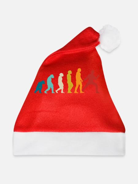 Fechten - Weihnachtsmütze - Rot