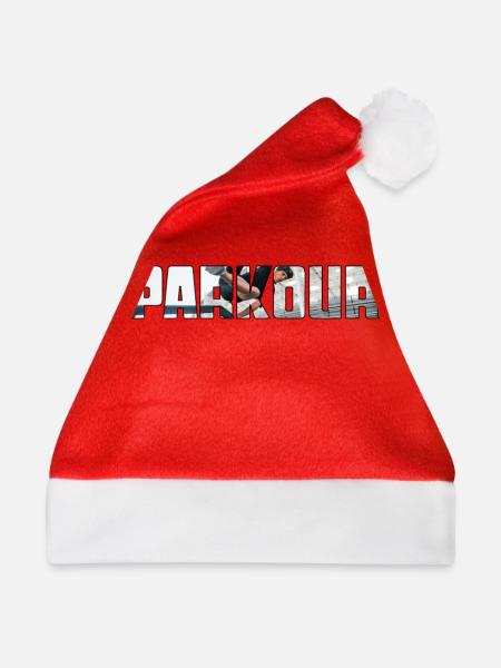 parkour - Weihnachtsmütze - Rot