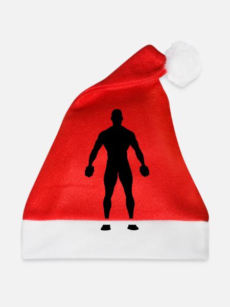 Fitness - Weihnachtsmütze - Rot