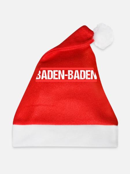 Baden Badenerin Baden Badener Baden Baden - Weihnachtsmütze - Rot - Vorne