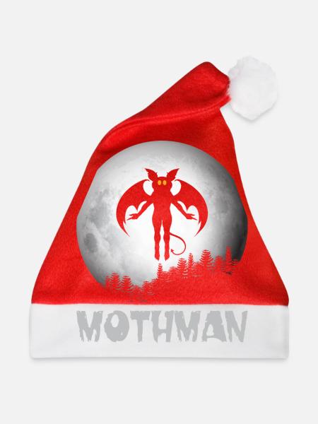 Mothman - Weihnachtsmütze - Rot