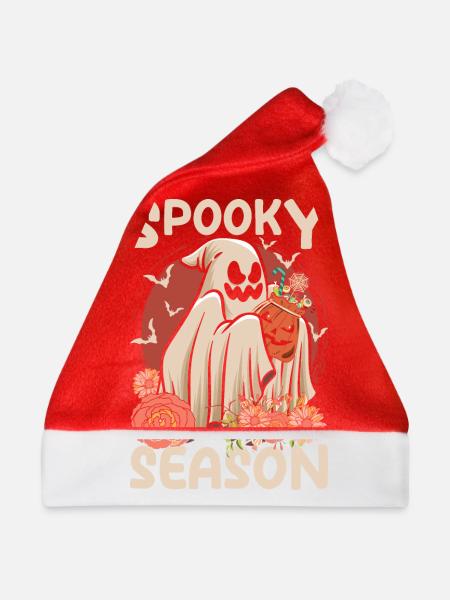 Spooky Season - Weihnachtsmütze - Rot