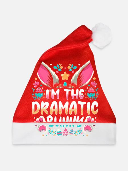 I'm The Dramatic Bunny - Weihnachtsmütze - Rot
