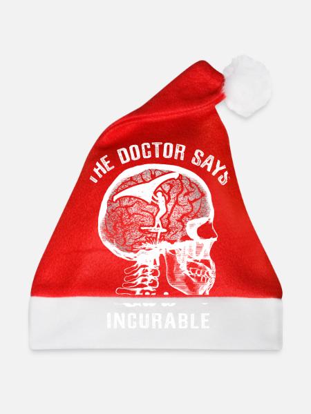 The doctor says it's incurable - wing foil - Weihnachtsmütze - Rot