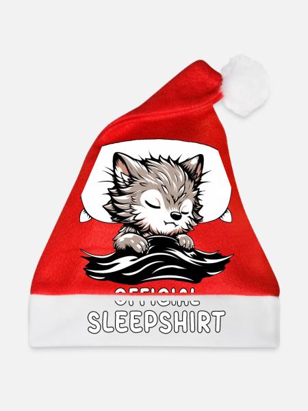 Werewolf Official Sleep - Weihnachtsmütze - Rot