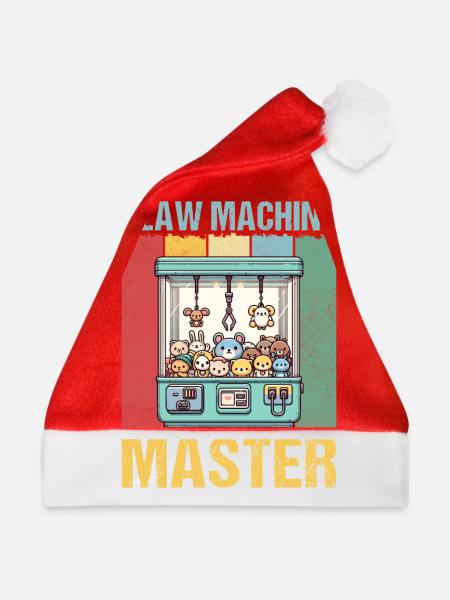 Claw Machine Master - Weihnachtsmütze - Rot