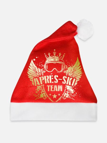 Apres Ski Team Ski Fahren - Weihnachtsmütze - Rot