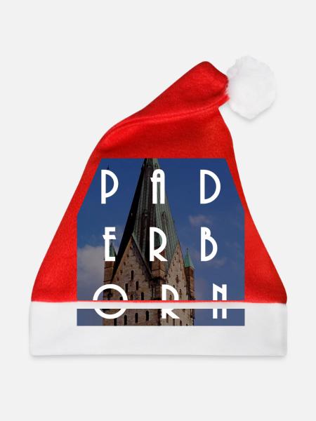 Paderborn - Weihnachtsmütze - Rot