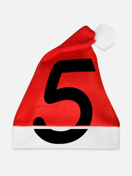 5 - Weihnachtsmütze - Rot