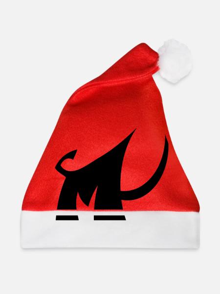 M wie Mammut - Weihnachtsmütze - Rot