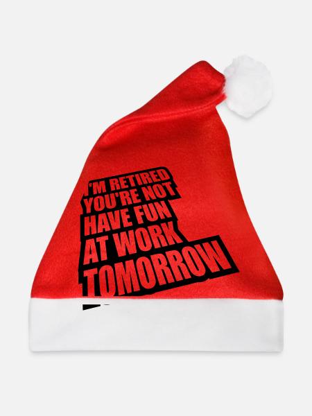 have fun at work - Weihnachtsmütze - Rot