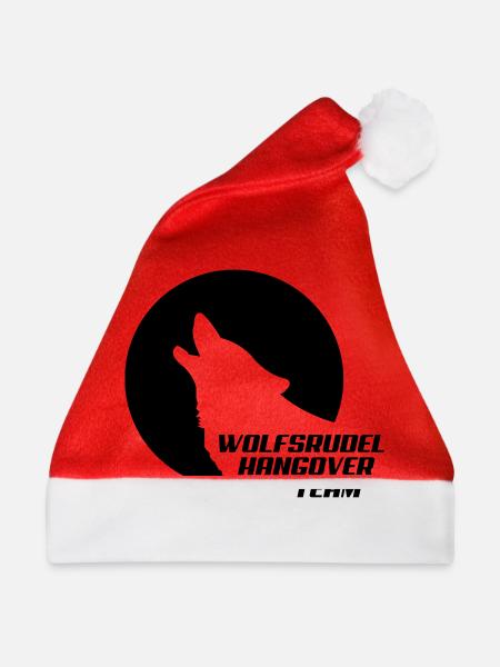 wolfsrudel_team - Weihnachtsmütze - Rot